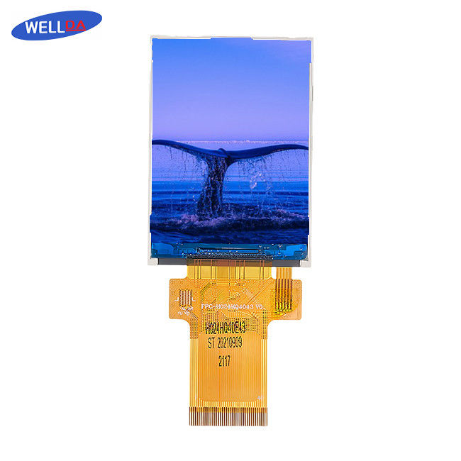 WellDA 300 Cd/m2 2.4 Inch Tft Display for automotive electronics